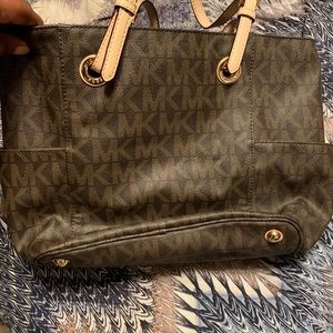 MICHAEL Michael Kors Bags - Brown MK logo bag MICHAEL Michael Kors Bags - Brown MK logo bag